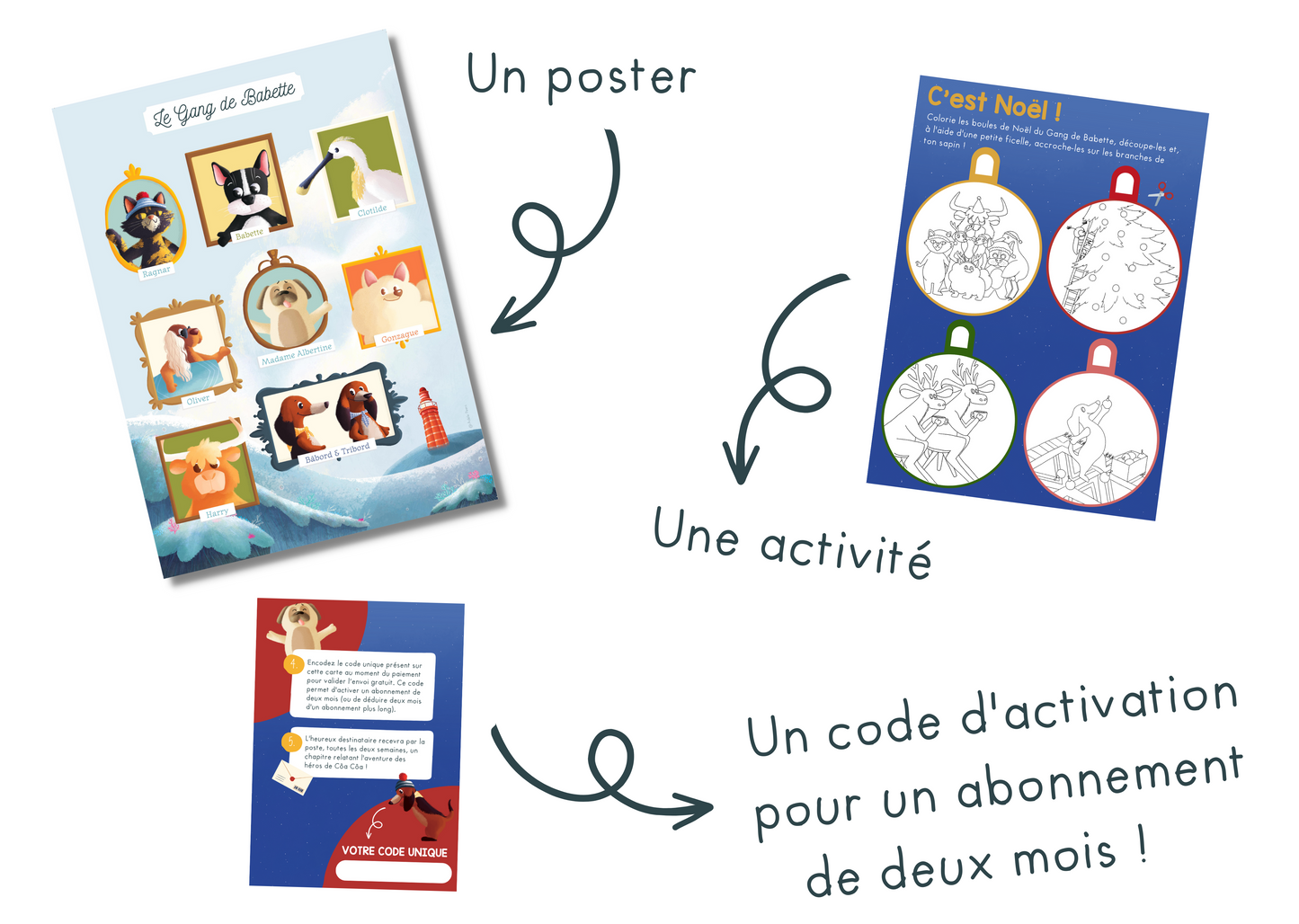 Le livre du Gang de Babette - à partir de 6 ans - Spécial Noël !