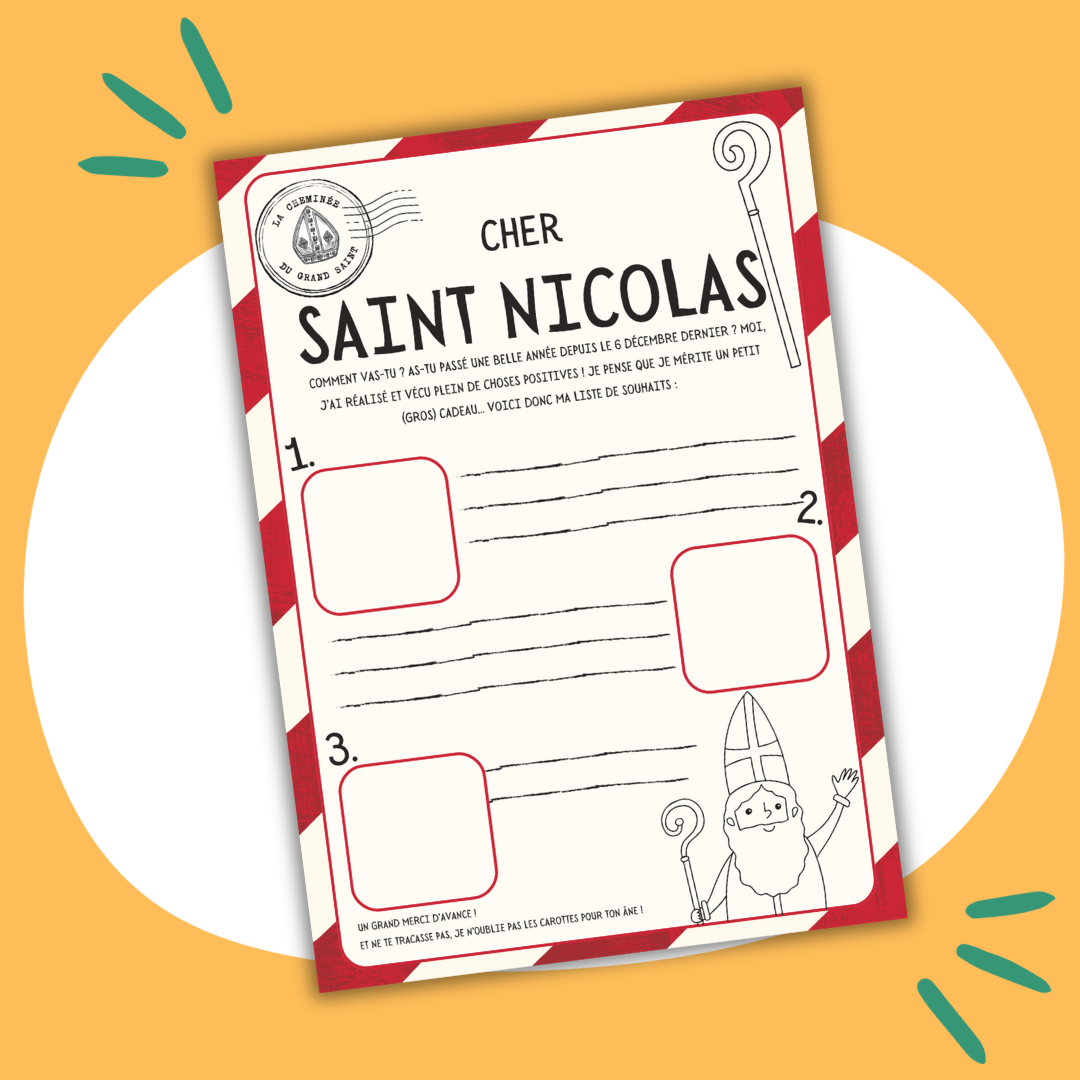 La lettre à Saint Nicolas