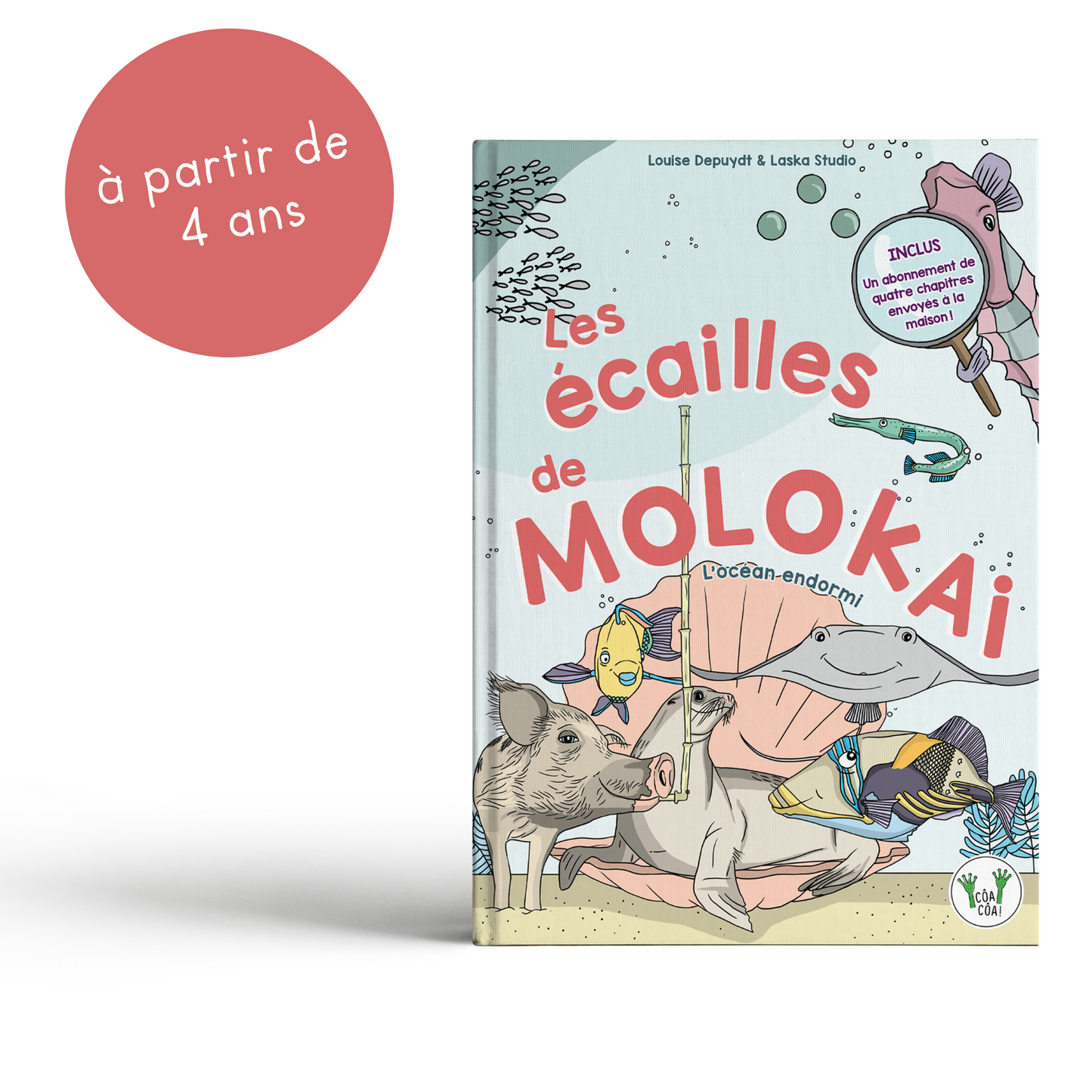 Le livre des écailles de Molokai - à partir de 4 ans